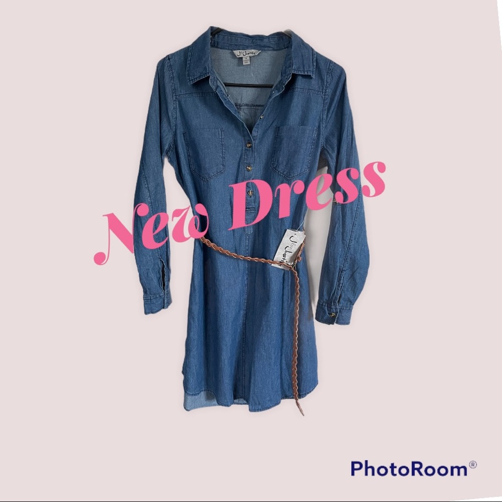 New denim dress